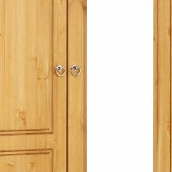 106x191x59 Schlafzimmer Schrank In Kiefer Natur - Imressa I -Wohnen Shop 106x191x59 schlafzimmer schrank in kiefer natur mit spiegel schublade imressa i 03