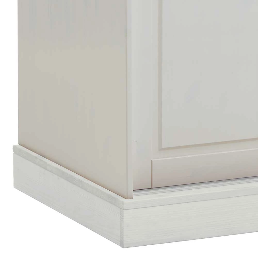 Landhausstil Schiebetüren-Kleiderschrank In Weiß - Satumare 7 Landhausstil Schiebetüren-Kleiderschrank In Weiß - Satumare – Bild 5