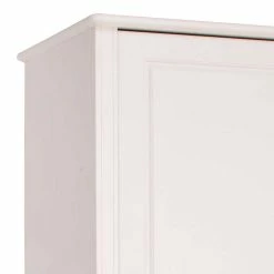 152x191x59 Massivholz Kleiderschrank In Weiß - Velriva -Wohnen Shop 152x191x59 massivholz kleiderschrank in weiss aus kiefer lackiert velriva 05