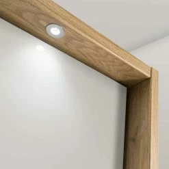 2 Meter Kleiderschrank Mit Vier Türen - Emdsiva II 13 2 Meter Kleiderschrank Mit Vier Türen - Emdsiva II -Wohnen Shop 2 meter kleiderschrank mit vier tueren in eiche beige glas emdsiva ii 05