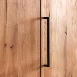 2-türiger Falttüren-Kleiderschrank Massiv - Zaisan -Wohnen Shop 2 tueriger falttueren kleiderschrank massiv aus wildeiche moderne optik zaisan 05