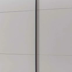 2-türiger Kleiderschrank Mit Schwebetüren - Dandy -Wohnen Shop 2 tueriger kleiderschrank mit schwebetueren in hellgrau dunkelgrau dandy 04