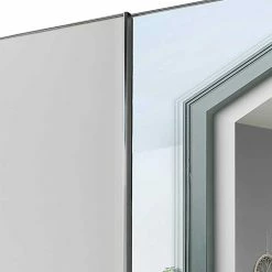 2-türiger Schiebetürenschrank In Weiß & Chrom - Pepper 12 2-türiger Schiebetürenschrank In Weiß & Chrom - Pepper -Wohnen Shop 2 tueriger schiebetuerenschrank in weiss chrom mit spiegel 2 meter breit pepper 04