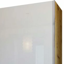 2-türiger Schwebetüren Kleiderschrank 200cm Breit - Crascanu 11 2-türiger Schwebetüren Kleiderschrank 200cm Breit - Crascanu -Wohnen Shop 2 tueriger schwebetueren kleiderschrank 200cm breit in beige glas eiche optik crascanu 03