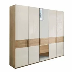 250 Cm Breiter Schlafzimmerschrank Mit 5 Türen - Emdsiva III