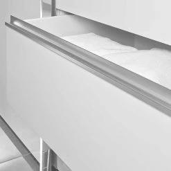 250cm Kleiderschrank In Weiß Glas & Spiegel - Kitts 10 250cm Kleiderschrank In Weiß Glas & Spiegel - Kitts -Wohnen Shop 250cm kleiderschrank in weiss glas spiegel mit 6 schubladen beleuchtung kitts 04