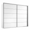 280x230x60 Schwebetüren-Kleiderschrank In Weiß - Vilfian