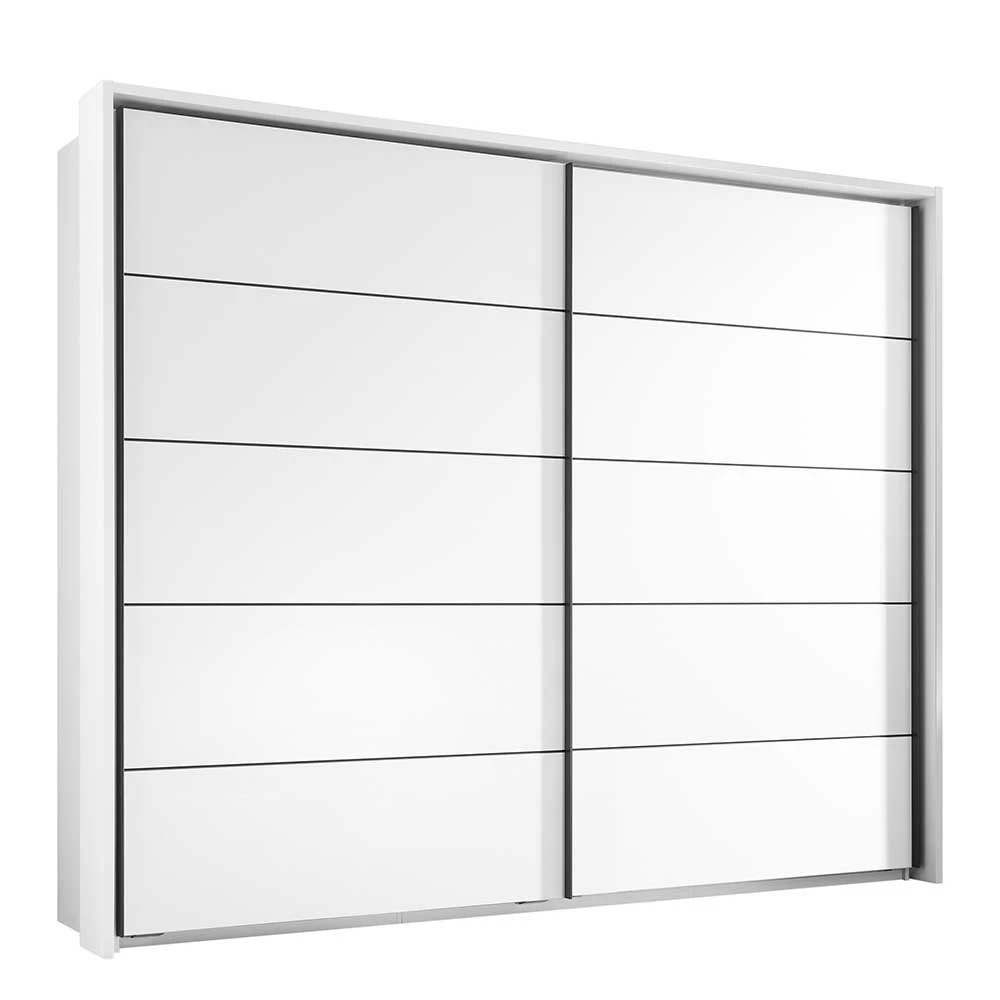 280x230x60 Schwebetüren-Kleiderschrank In Weiß - Vilfian 3 280x230x60 Schwebetüren-Kleiderschrank In Weiß - Vilfian