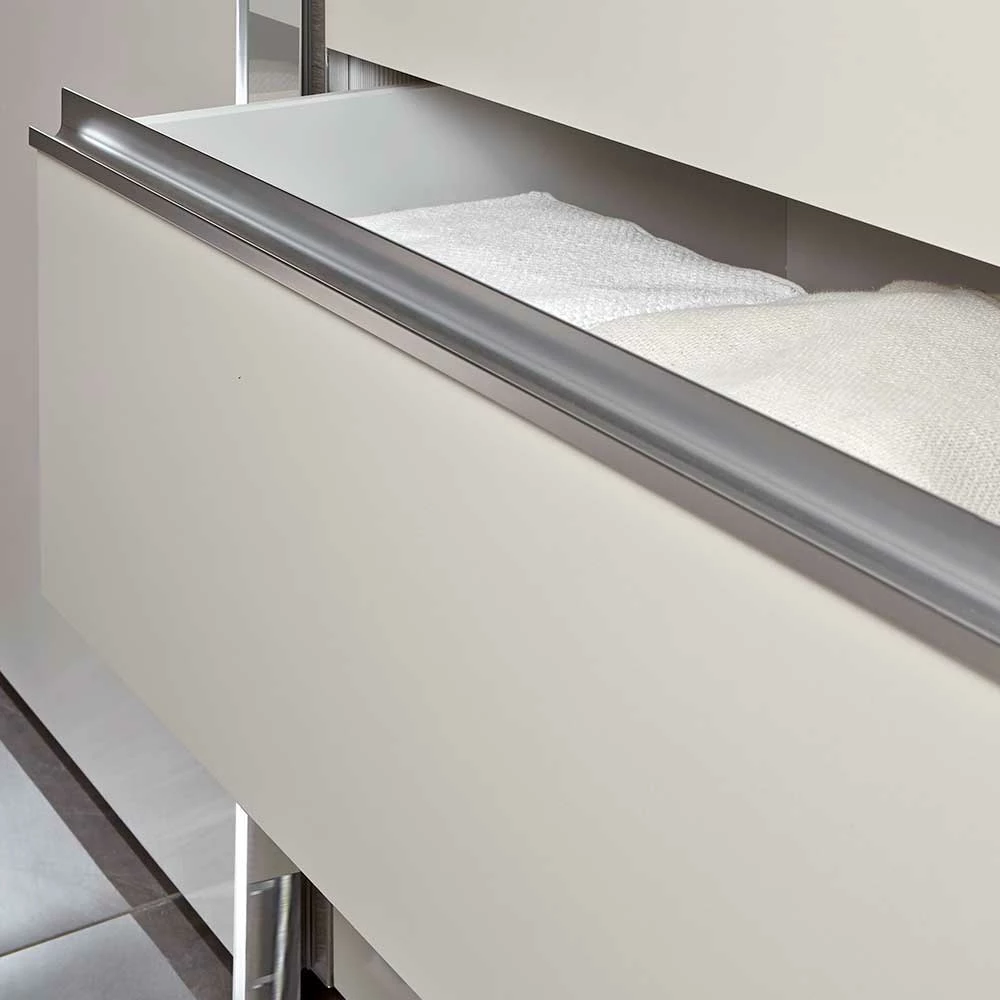 3 Schiebetüren Schlafzimmer Schrank In Beige - Zesgina 7 3 Schiebetüren Schlafzimmer Schrank In Beige - Zesgina – Bild 6