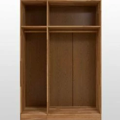 3 Türen Kleiderschrank Cranos Aus Wildeiche 12 3 Türen Kleiderschrank Cranos Aus Wildeiche -Wohnen Shop 3 tueren kleiderschrank wildeiche massiv cranos 04