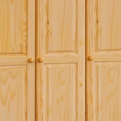 3-türiger Landhaus Kleiderschrank Mit Kugelfüßen - Kascanu 10 3-türiger Landhaus Kleiderschrank Mit Kugelfüßen - Kascanu -Wohnen Shop 3 tueriger landhaus kleiderschrank mit kugelfuessen aus kiefer massivholz kascanu 03