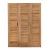 3-türiger Schlafzimmer Schrank Aus Holz - Bertora I -Wohnen Shop 3 tueriger schlafzimmer schrank aus holz kernbuche 152cm breit bertora i f