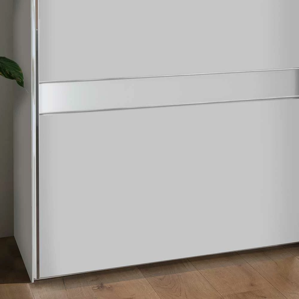 3-türiger Schwebetürenschrank In Weiß - Elisabeth 5 3-türiger Schwebetürenschrank In Weiß - Elisabeth – Bild 3