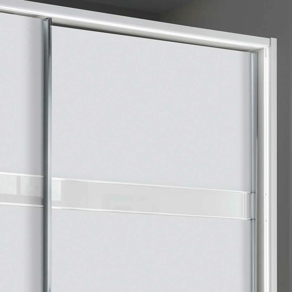 3-türiger Schwebetürenschrank In Weiß - Elisabeth 8 3-türiger Schwebetürenschrank In Weiß - Elisabeth – Bild 6