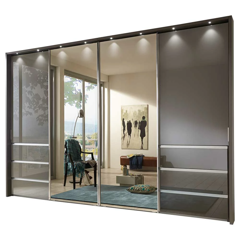 340cm Schwebetüren-Schrank Mit Passepartout - Pacianus 3 340cm Schwebetüren-Schrank Mit Passepartout - Pacianus