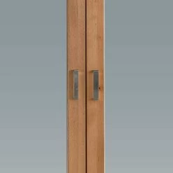 4-türiger Kleiderschrank Aus Kernbuche - Bertora I -Wohnen Shop 4 tueriger kleiderschrank aus kernbuche geoelt mit 2 spiegeltueren bertora i 03