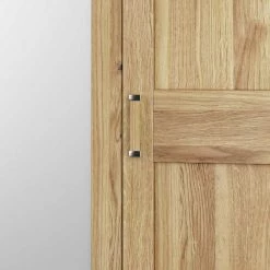 4-türiger Schlafzimmer Schrank Mit 2 Spiegeln - Zamron -Wohnen Shop 4 tueriger schlafzimmer schrank mit 2 spiegeln und 4 schubladen asteiche zamron 03