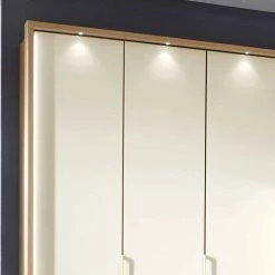 5-türiger Kleiderschrank Anglesia In Creme Und Eiche 10 5-türiger Kleiderschrank Anglesia In Creme Und Eiche -Wohnen Shop 5 tueriger kleiderschrank creme und eiche zwei grosse schubladen anglesia 02