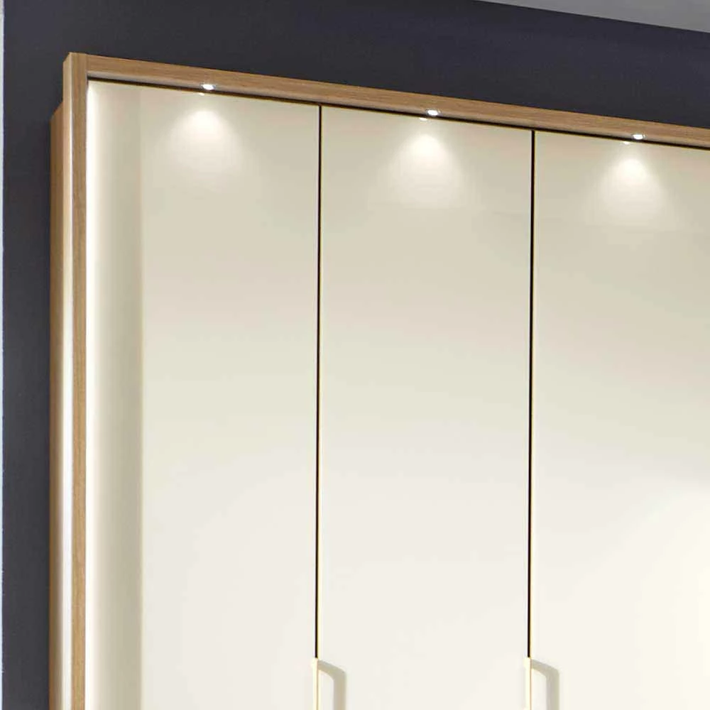 5-türiger Kleiderschrank Anglesia In Creme Und Eiche 5 5-türiger Kleiderschrank Anglesia In Creme Und Eiche – Bild 3