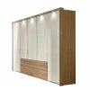 5-türiger Kleiderschrank Anglesia In Creme Und Eiche 1 5-türiger Kleiderschrank Anglesia In Creme Und Eiche -Wohnen Shop 5 tueriger kleiderschrank creme und eiche zwei grosse schubladen anglesia f
