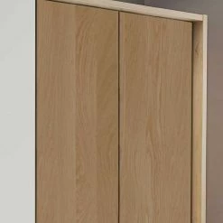 5-türiger Schlafzimmerschrank In Eiche - Emdsiva -Wohnen Shop 5 tueriger schlafzimmerschrank in eiche mit spiegel verschiedene breiten emdsiva 02