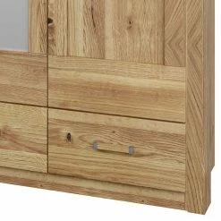 6-türiger Kleiderschrank In Asteiche - Zamron -Wohnen Shop 6 tueriger kleiderschrank in asteiche mit 6 schubladen 3 spiegeln zamron 02