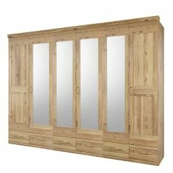6-türiger Kleiderschrank In Asteiche - Zamron