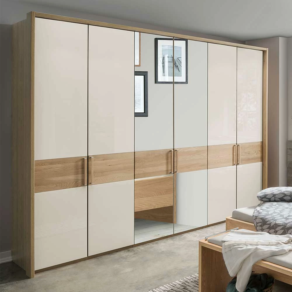 6-türiger Kleiderschrank Mit 3 Meter Länge - Emdsiva 4 6-türiger Kleiderschrank Mit 3 Meter Länge - Emdsiva – Bild 2