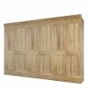 6-türiger Schlafzimmer Kleiderschrank In Asteiche - Zamron -Wohnen Shop 6 tueriger schlafzimmer kleiderschrank in asteiche 221 cm hoch zamron f