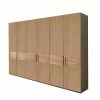 6-türiger Schlafzimmerschrank Ohne Spiegel - Emdsiva I -Wohnen Shop 6 tueriger schlafzimmerschrank ohne spiegel in eichefarben emdsiva i f