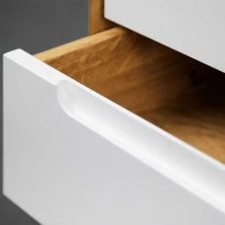 90x180x45 Kompakter Kleiderschrank Aus Wildeiche - Diesta -Wohnen Shop 90x180x45 kompakter kleiderschrank aus wildeiche massivholz mdf weiss diesta 04