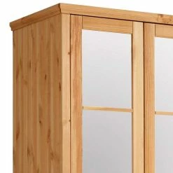 90x190x59 Spiegeltüren Kleiderschrank Mit Schublade - Inhusa -Wohnen Shop 90x190x59 spiegeltueren kleiderschrank mit schublade aus kiefer modernes landhaus inhusa 04