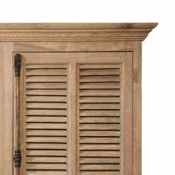 Antiker Eiche Drehtürenschrank Taunton Mit Lamellentüren 12 Antiker Eiche Drehtürenschrank Taunton Mit Lamellentüren -Wohnen Shop antiker eiche drehtuerenschrank mit lamellentueren taunton 04