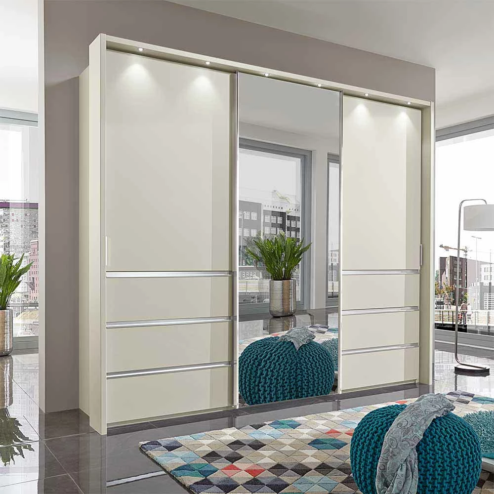 Beiger Schlafzimmerschrank Pastranav Mit Sechs Schubladen 4 Beiger Schlafzimmerschrank Pastranav Mit Sechs Schubladen – Bild 2