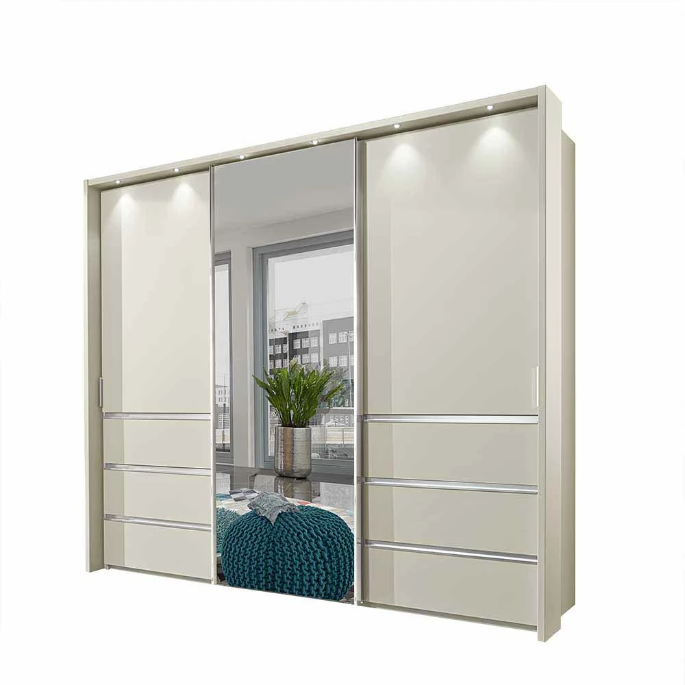 Beiger Schlafzimmerschrank Pastranav Mit Sechs Schubladen 3 Beiger Schlafzimmerschrank Pastranav Mit Sechs Schubladen