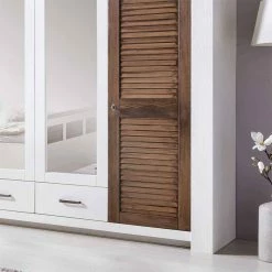 Breiter Drehtürenschrank Dubanos Im Landhausstil 10 Breiter Drehtürenschrank Dubanos Im Landhausstil -Wohnen Shop breiter drehtuerenschrank im landhausstil in kiefer massivholz dubanos 03