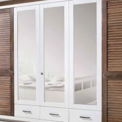 Breiter Drehtürenschrank Dubanos Im Landhausstil 11 Breiter Drehtürenschrank Dubanos Im Landhausstil -Wohnen Shop breiter drehtuerenschrank im landhausstil in kiefer massivholz dubanos 04