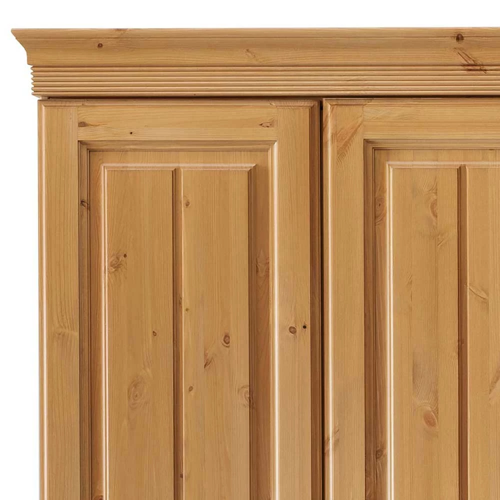 Country Style Kleiderschrank 312 Cm Breit - Vlota 7 Country Style Kleiderschrank 312 Cm Breit - Vlota – Bild 5