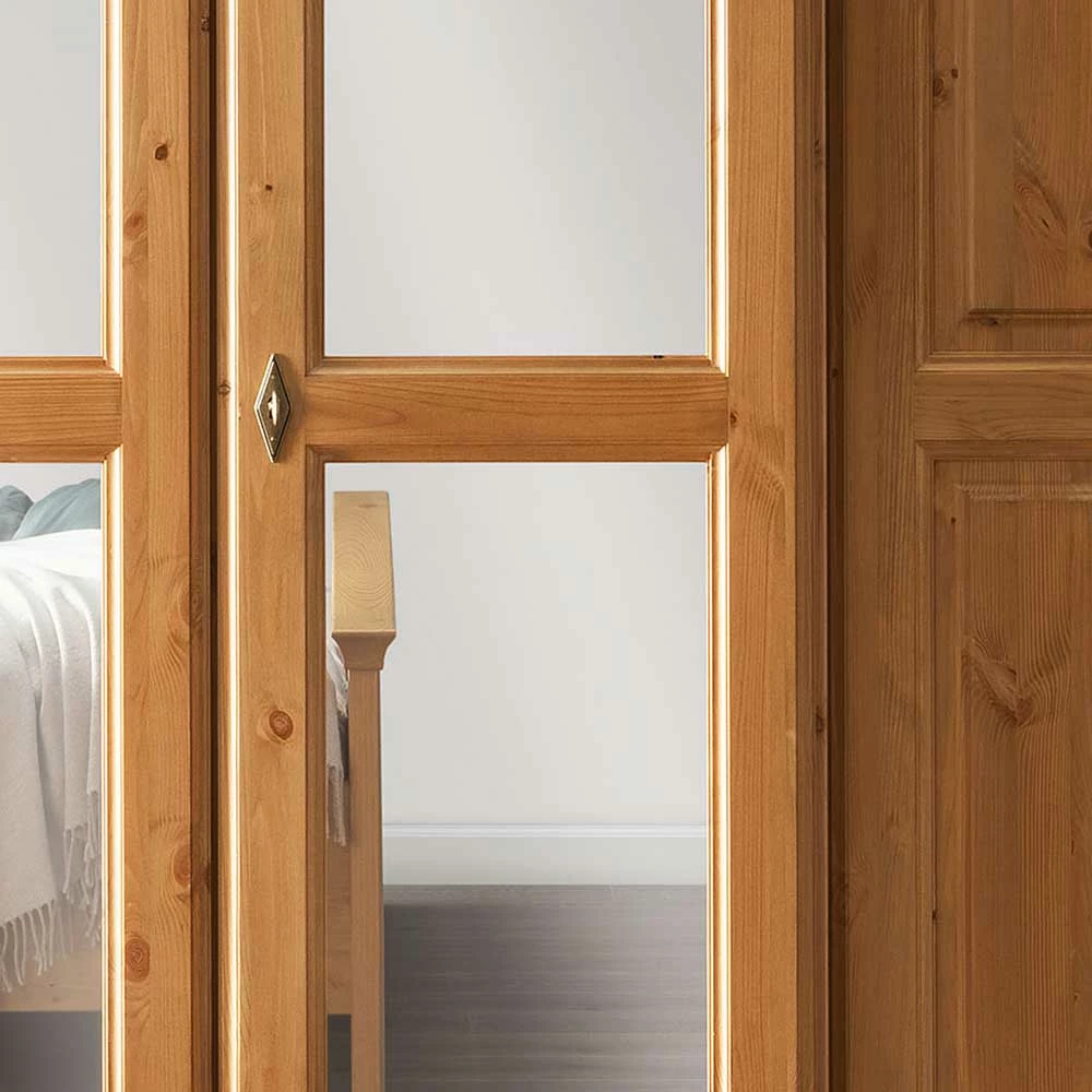 Country Style Kleiderschrank 312 Cm Breit - Vlota 8 Country Style Kleiderschrank 312 Cm Breit - Vlota – Bild 6