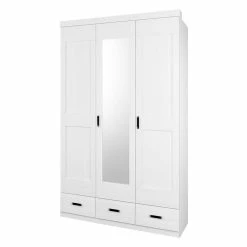 Country Style Schrank In Pinie Weiß - Imtreba I