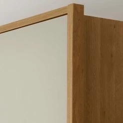 Drehtüren Schlafzimmerschrank 4-türig - Emdsiva -Wohnen Shop drehtueren schlafzimmerschrank 4 tuerig in eichefarben beige emdsiva 02