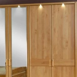 Drehtürenschrank Bordeaux Aus Erle -Wohnen Shop drehtuerenschrank erle spiegel bordeaux 02