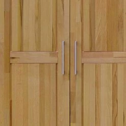 Drehtürenschrank Agacina Aus Kernbuche -Wohnen Shop drehtuerenschrank kernbuche 2 tuerig agacina 03