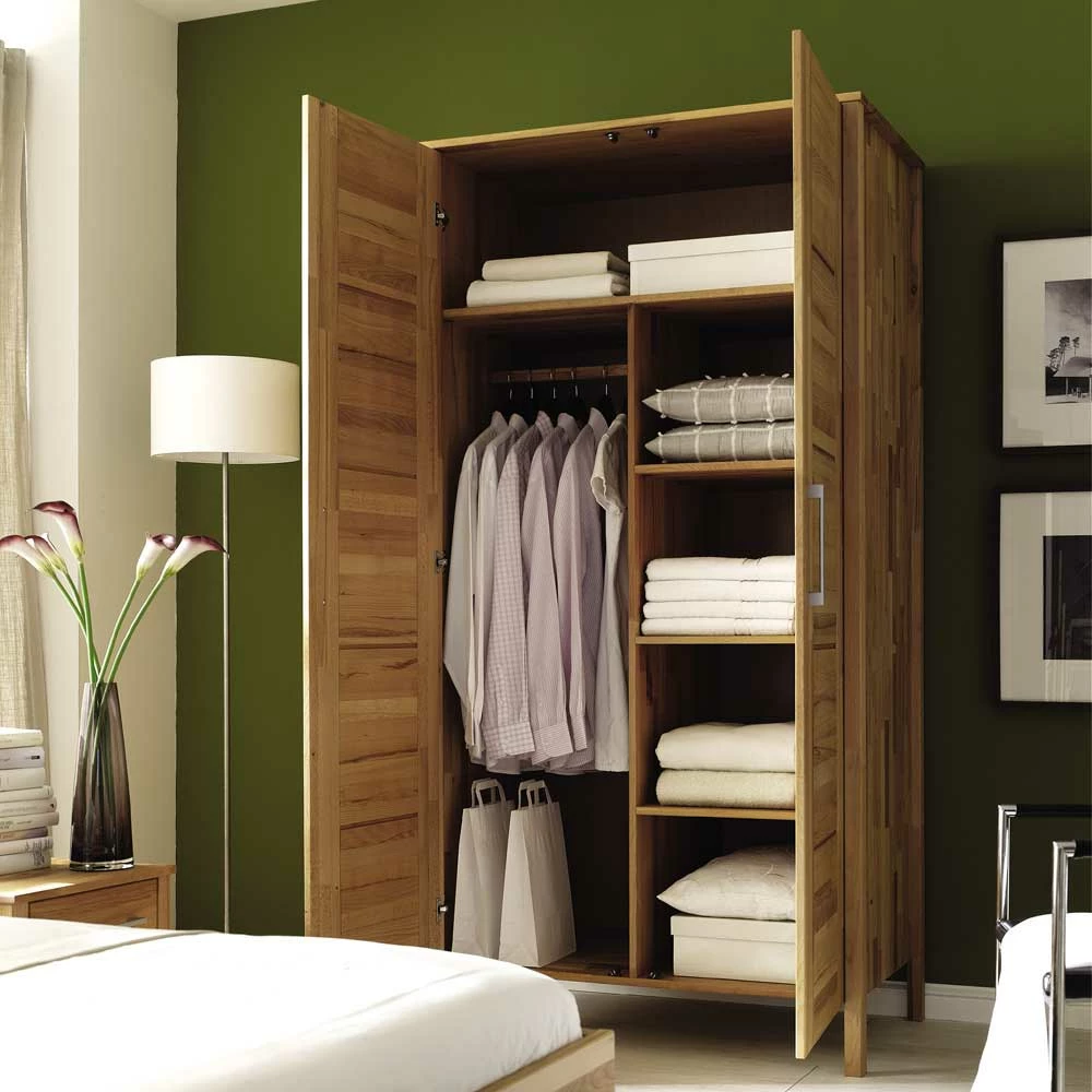 Drehtürenschrank Lianzo Aus Kernbuche Massivholz 6 Drehtürenschrank Lianzo Aus Kernbuche Massivholz – Bild 4