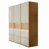 Drehtürenschrank Mit Glasfront In Beige - Emdsiva 2 Drehtürenschrank Mit Glasfront In Beige - Emdsiva -Wohnen Shop drehtuerenschrank mit glasfront in beige korpus eiche emdsiva f