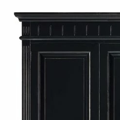 Fichte Kleiderschrank Miro In Schwarz 10 Fichte Kleiderschrank Miro In Schwarz -Wohnen Shop fichte kleiderschrank schwarz massiv miro 02