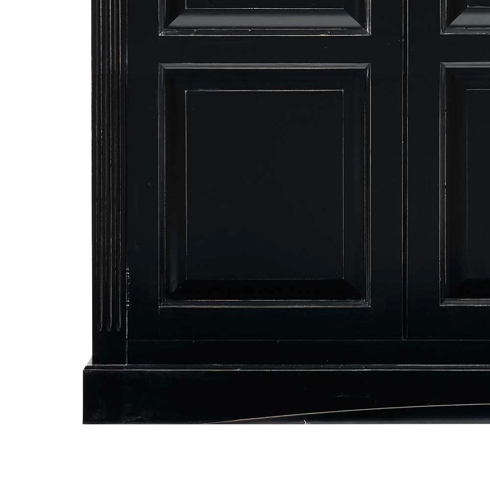 Fichte Kleiderschrank Miro In Schwarz 6 Fichte Kleiderschrank Miro In Schwarz – Bild 4