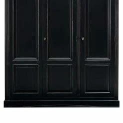 Fichte Kleiderschrank Miro In Schwarz 12 Fichte Kleiderschrank Miro In Schwarz -Wohnen Shop fichte kleiderschrank schwarz massiv miro 04