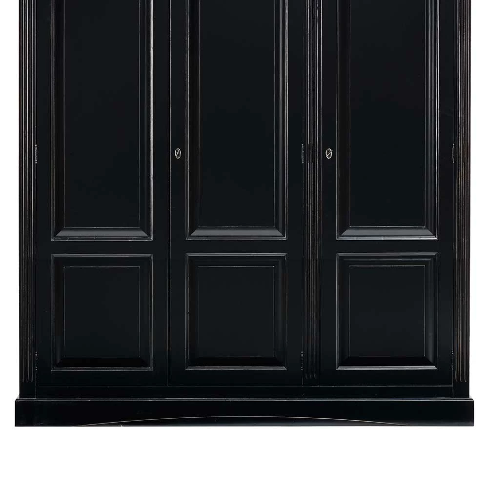 Fichte Kleiderschrank Miro In Schwarz 7 Fichte Kleiderschrank Miro In Schwarz – Bild 5