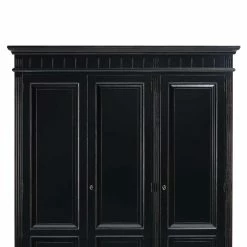 Fichte Kleiderschrank Miro In Schwarz 13 Fichte Kleiderschrank Miro In Schwarz -Wohnen Shop fichte kleiderschrank schwarz massiv miro 05